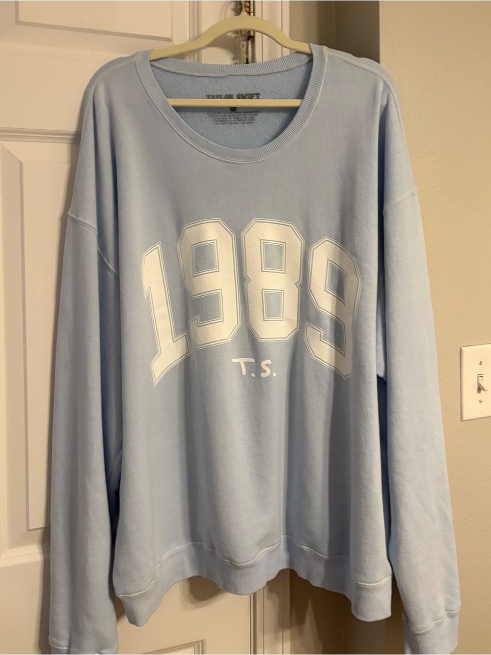 Taylor Swift Light Blue 1989 Sweatshirt
